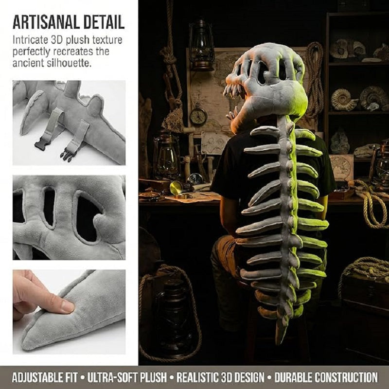 💥Realistic Dinosaur Skeleton Costume Set