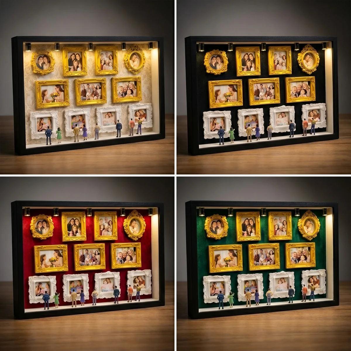 "Our Tiny Museum" Personalized 3D Photo Frame