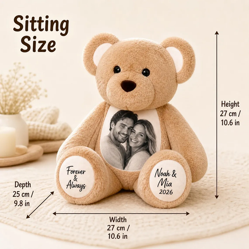 Custom Photo Teddy Bear