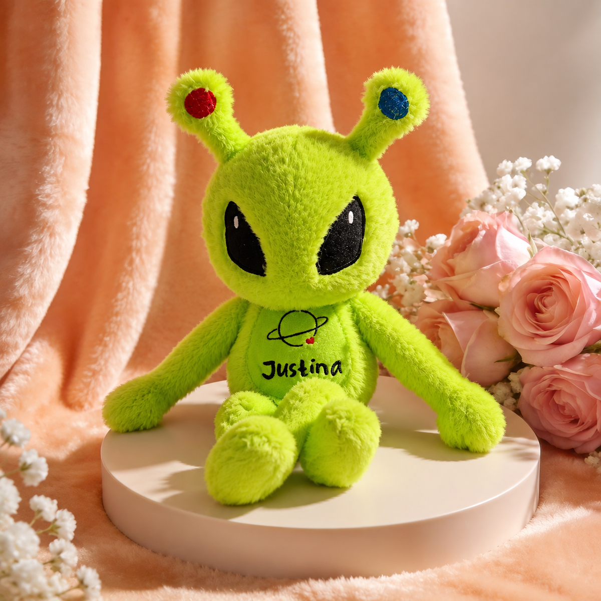Custom Name Alien Plush Toy