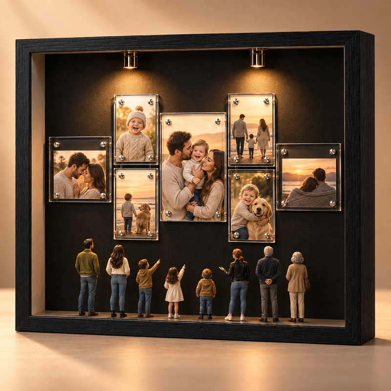 Personalized Mini Museum Photo Frame