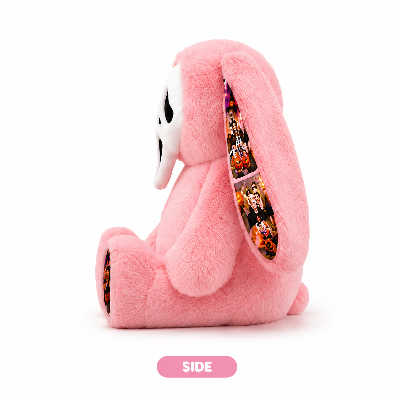 Personalized Ghost Plush Bunny