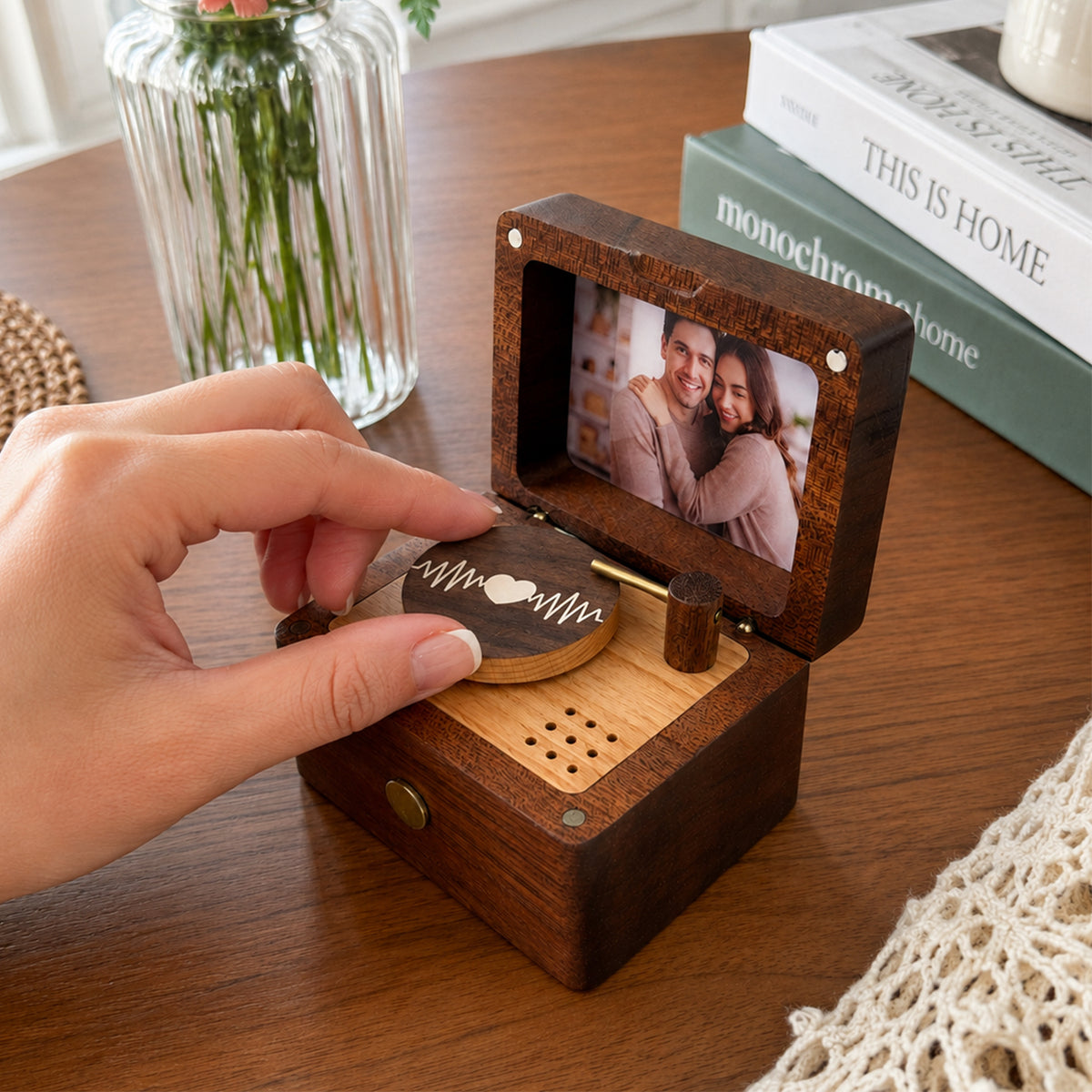 Personalized Photo Music Box