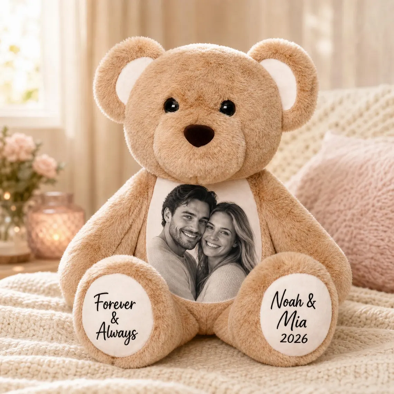 Custom Photo Teddy Bear