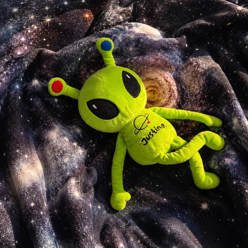 Custom Name Alien Plush Toy