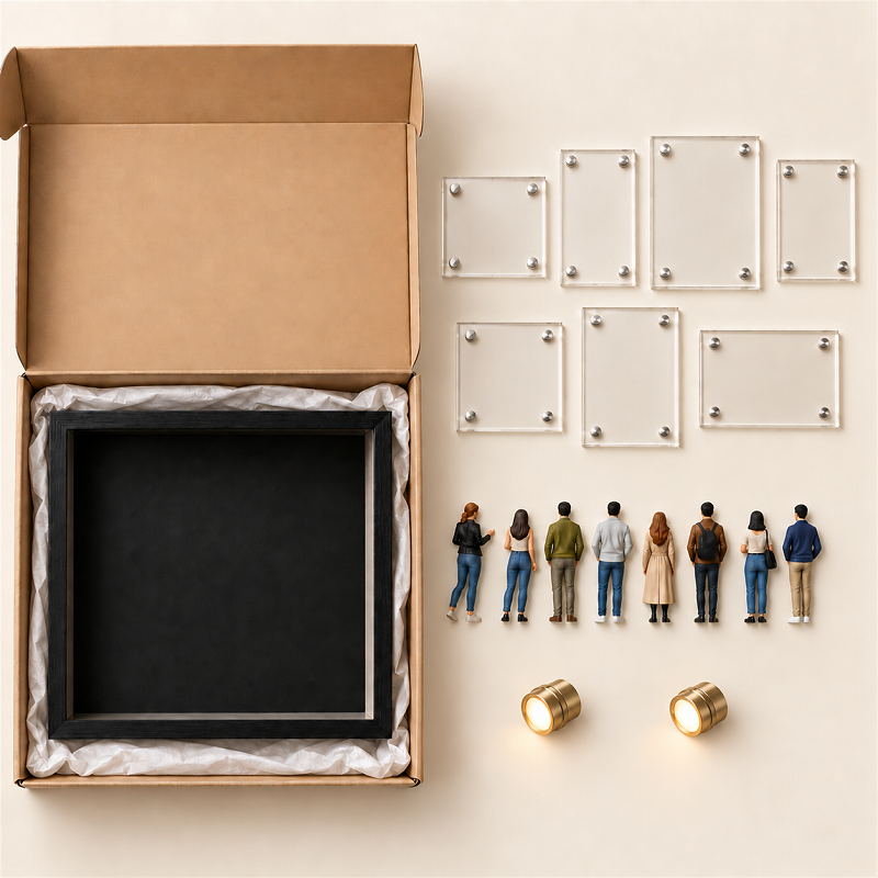 Personalized Mini Museum Photo Frame