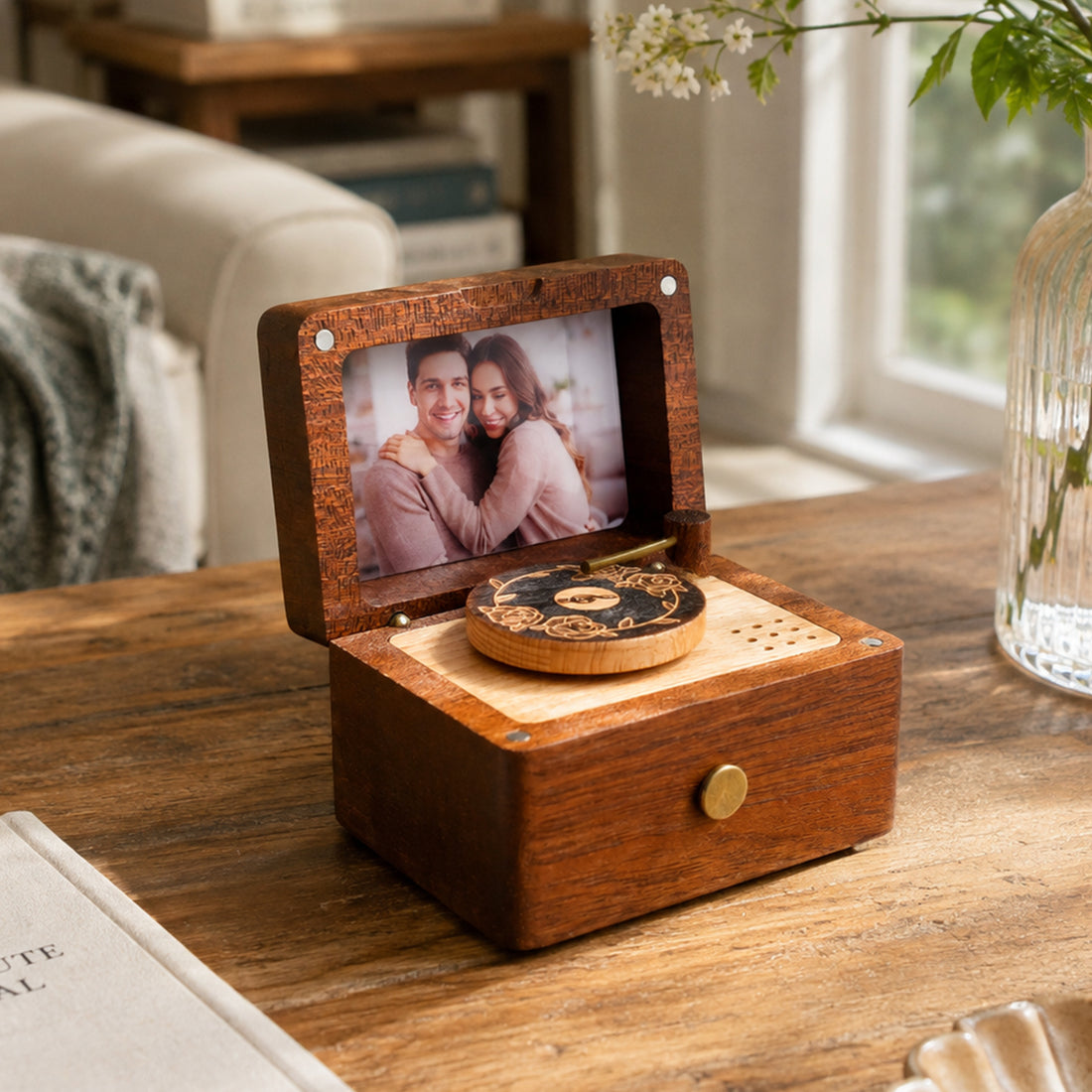 Personalized Photo Music Box