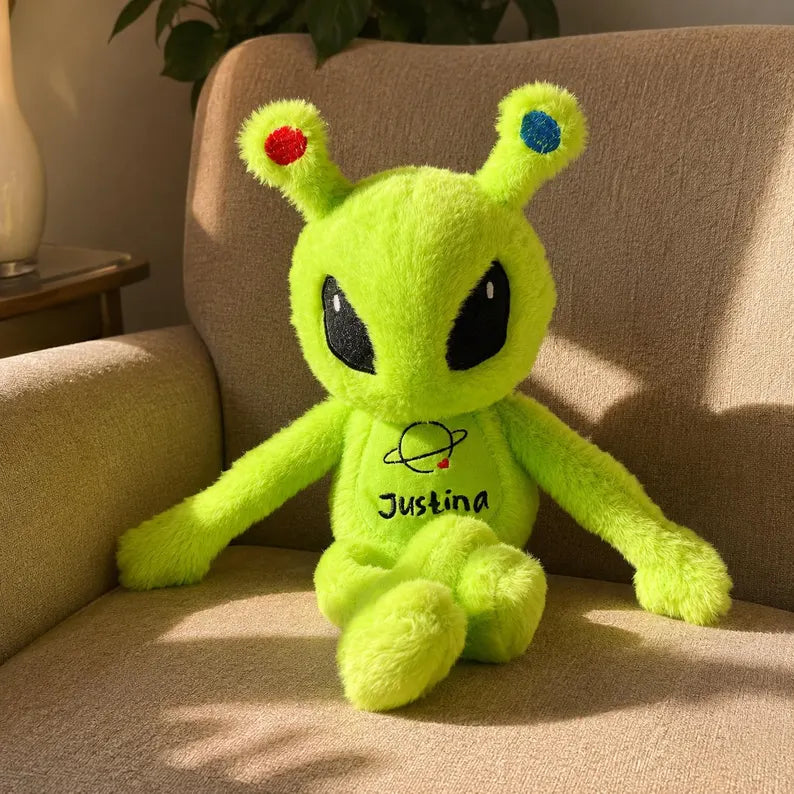 Custom Name Alien Plush Toy