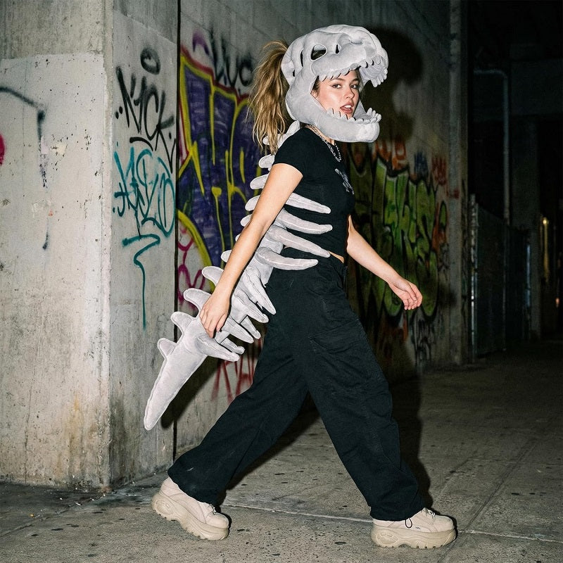 💥Realistic Dinosaur Skeleton Costume Set