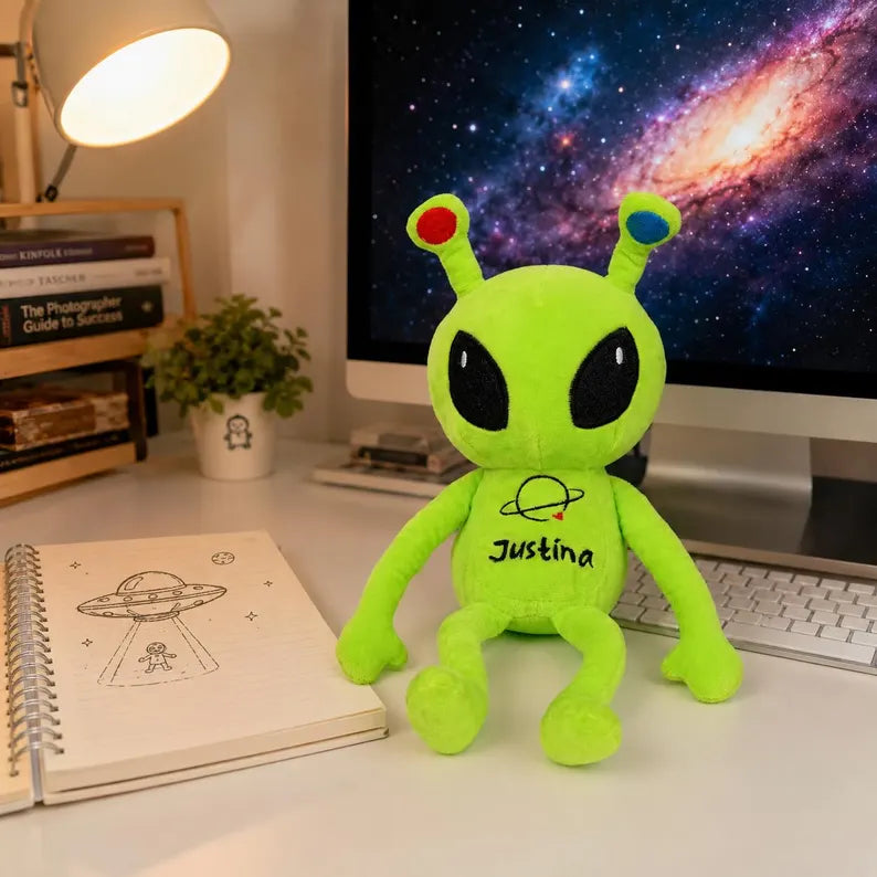 Custom Name Alien Plush Toy