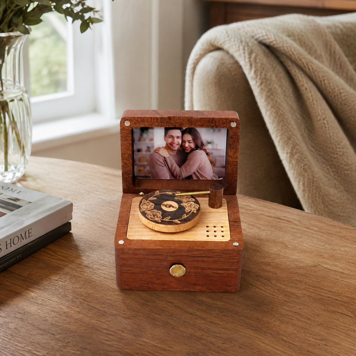 Personalized Photo Music Box