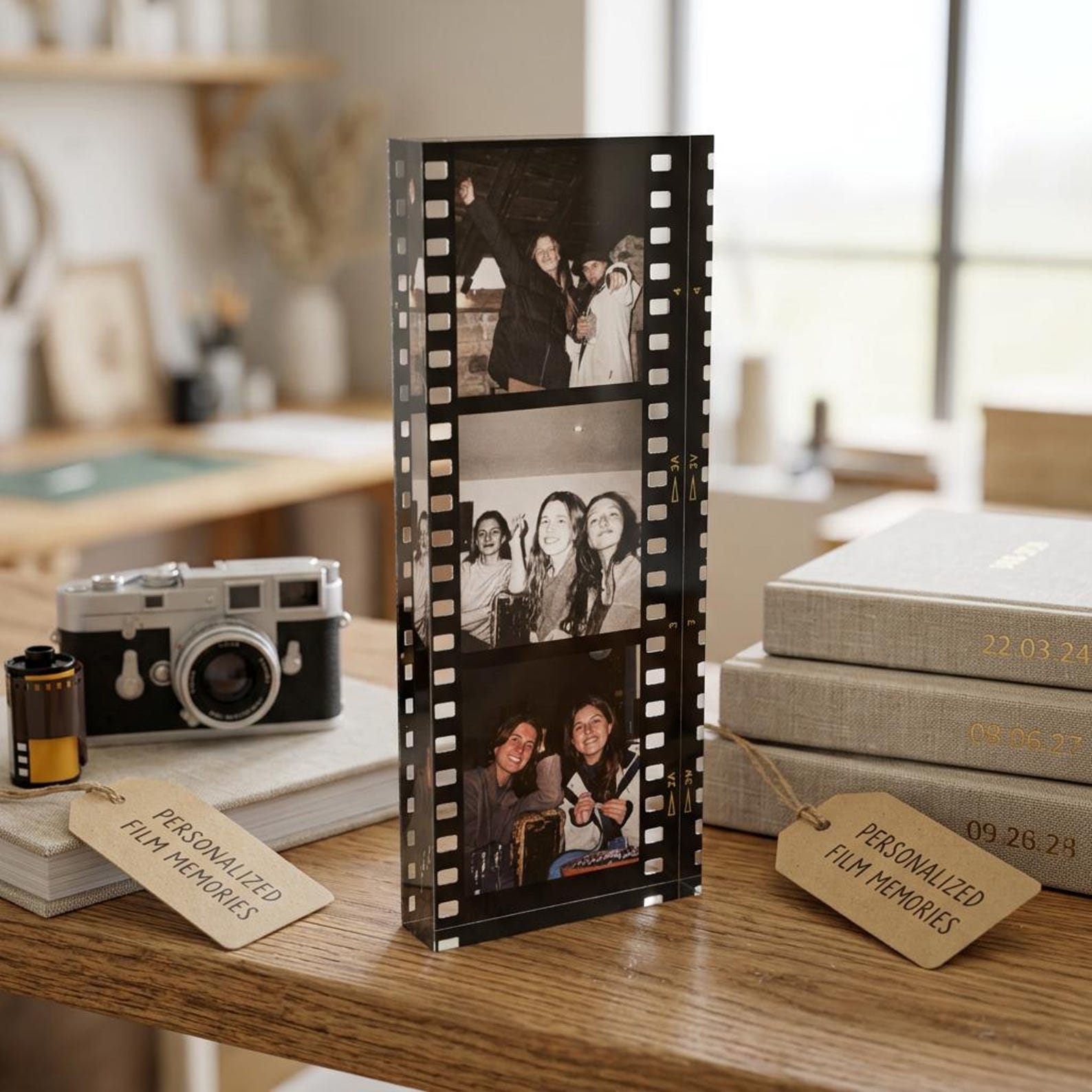 Personalized Film Roll Acrylic Photo Block