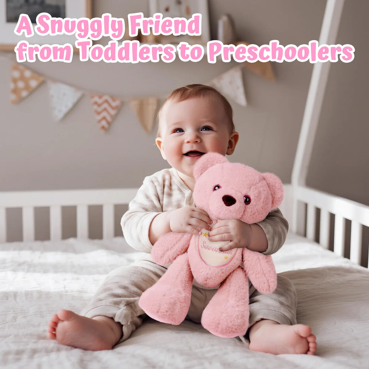 Starlight Teddy Bear - Short-Pile Fur - Personalized Gift