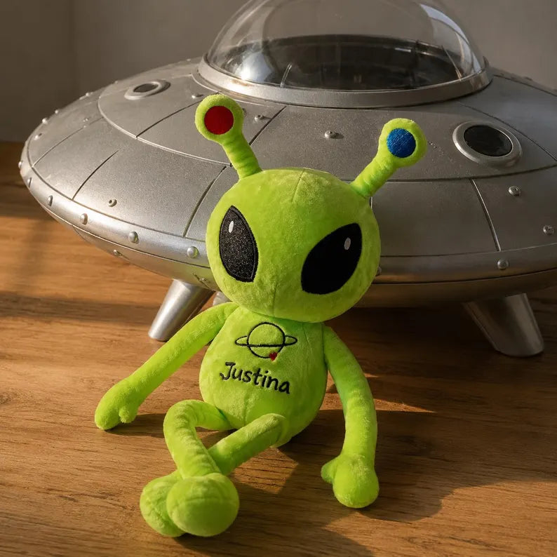 Custom Name Alien Plush Toy