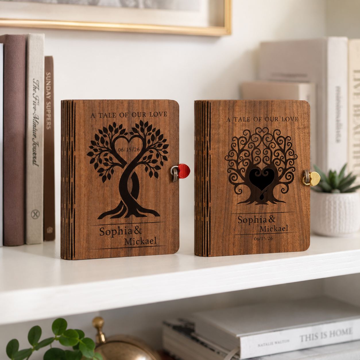 Personalized Wedding Memory Book That Holds Your Forever Moments