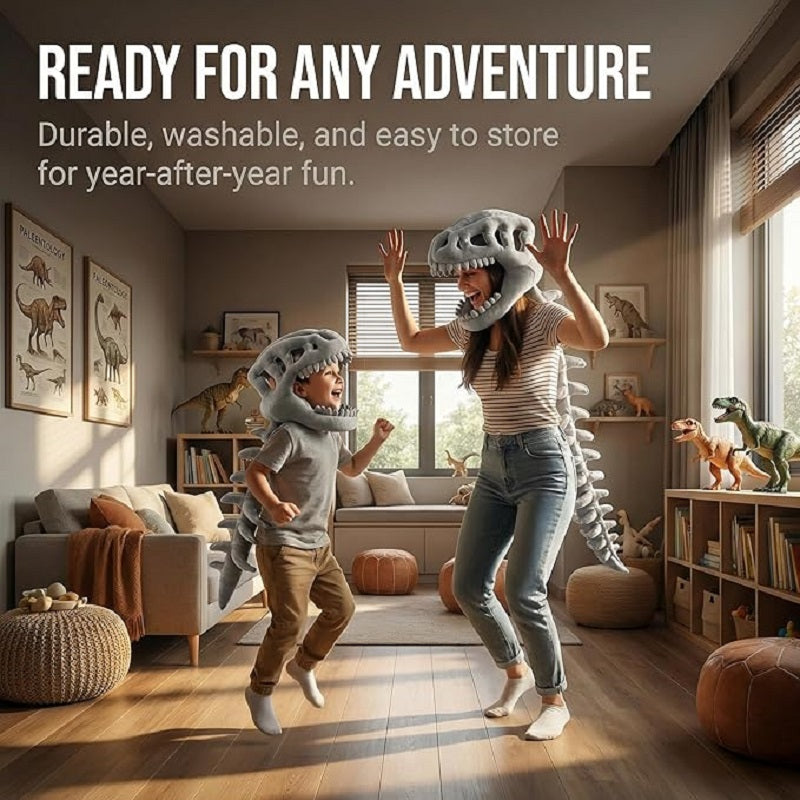 💥Realistic Dinosaur Skeleton Costume Set