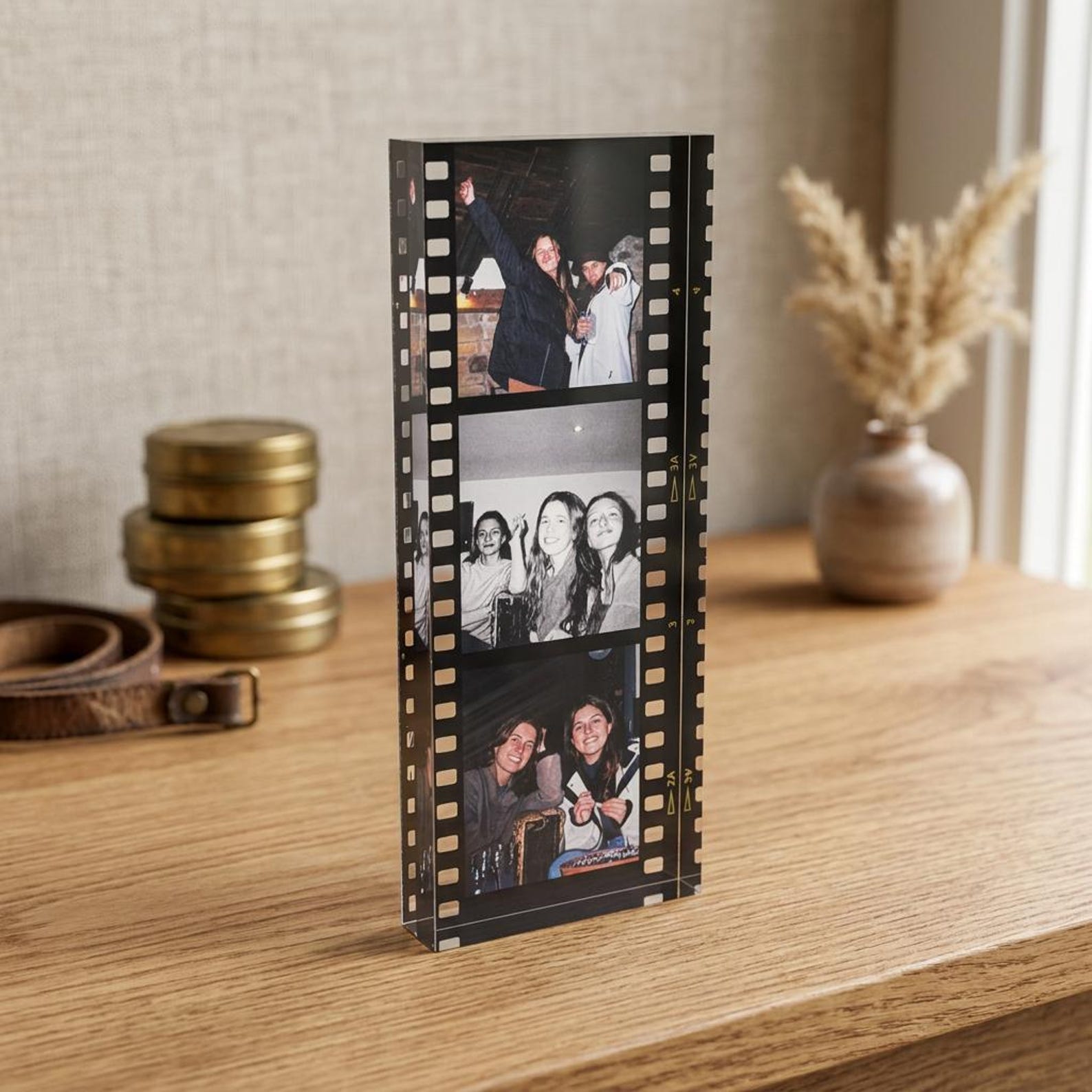 Personalized Film Roll Acrylic Photo Block