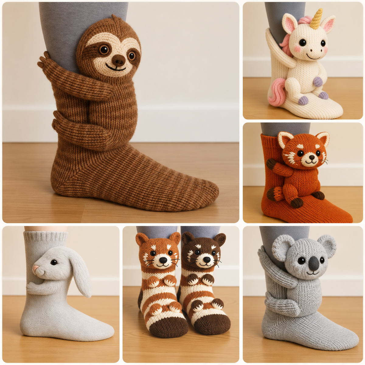 🔥HOT SALE 50% OFF🦥3D Animal Socks🧦