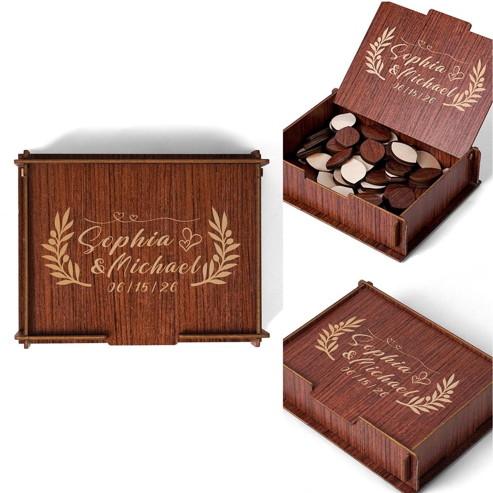 Personalized Wedding Guest Book Alternative
