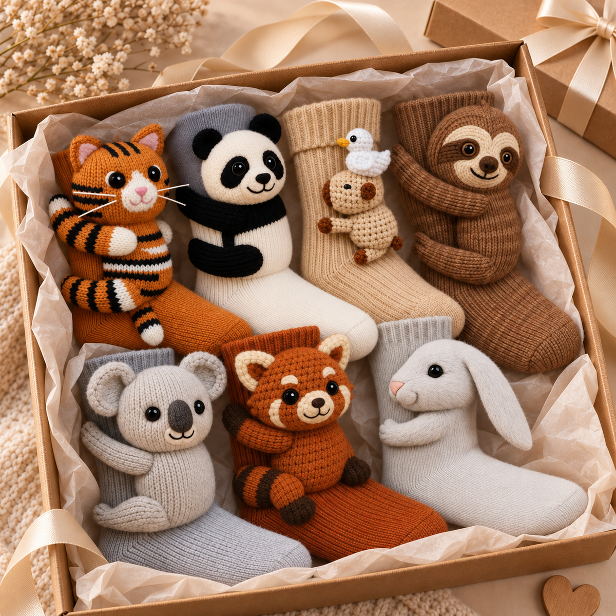 🔥HOT SALE 50% OFF🦥3D Animal Socks🧦