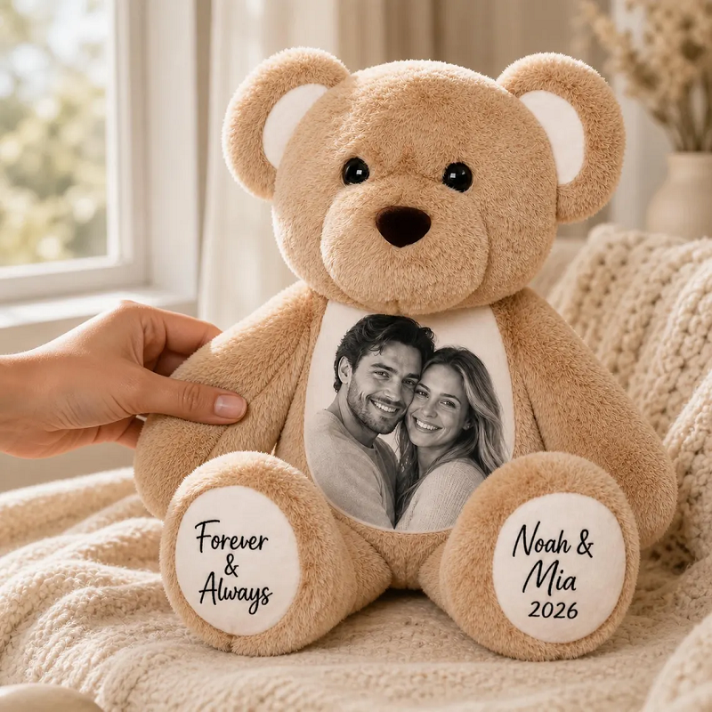 Custom Photo Teddy Bear