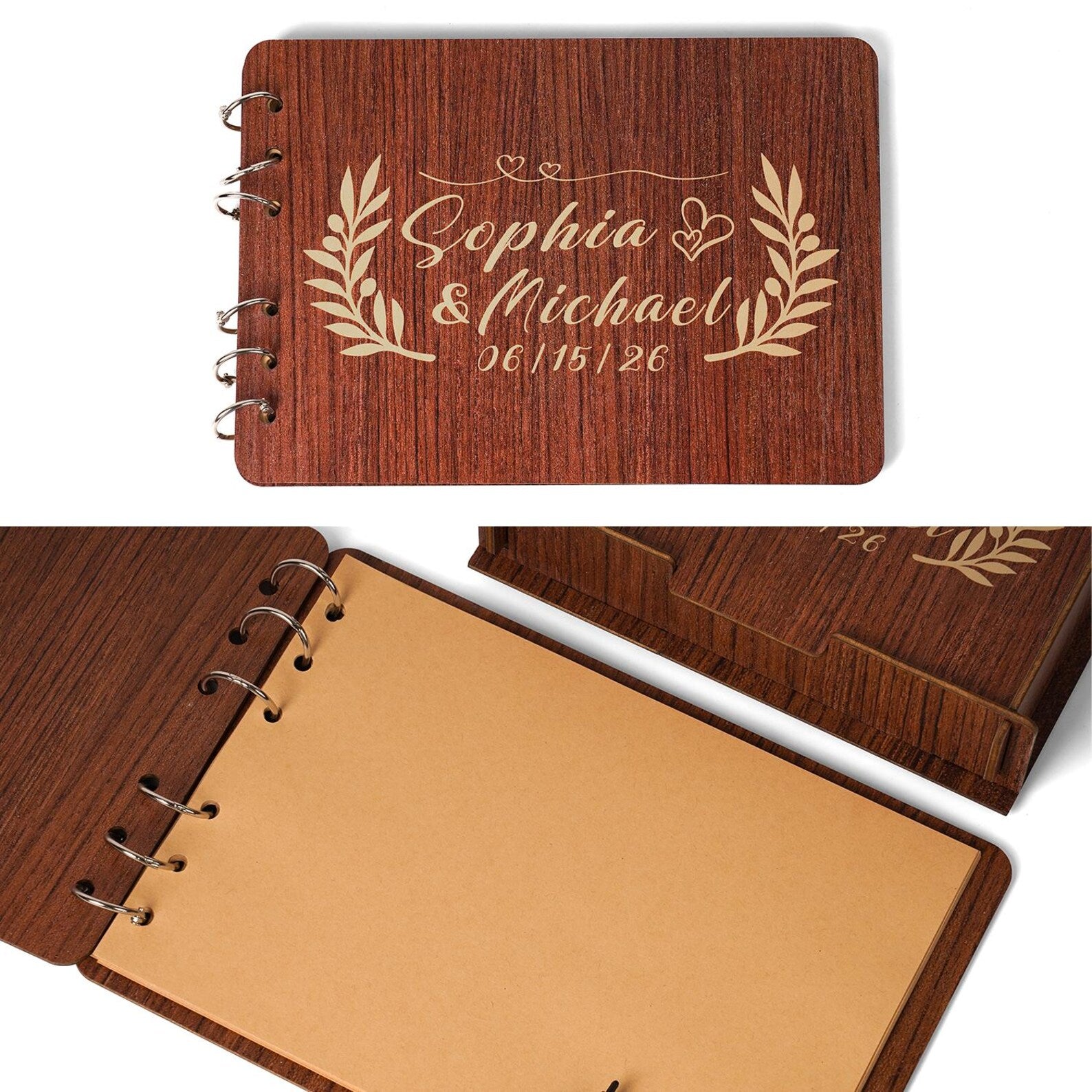 Personalized Wedding Guest Book Alternative