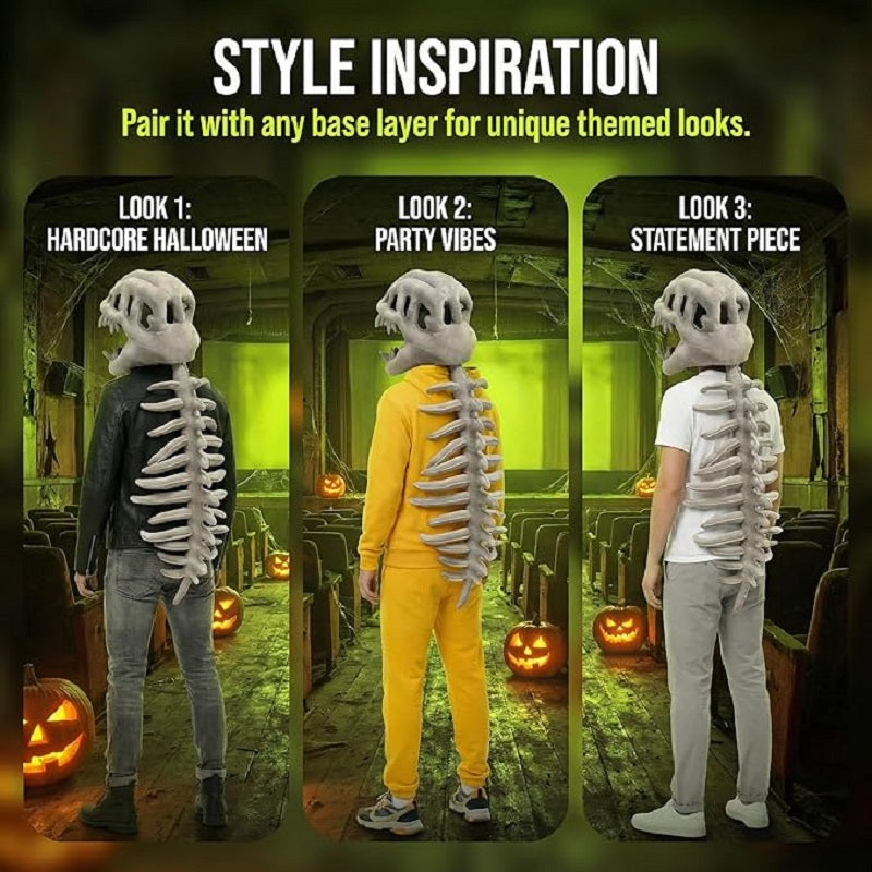 💥Realistic Dinosaur Skeleton Costume Set