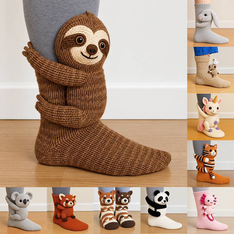 🔥HOT SALE 50% OFF🦥3D Animal Socks🧦