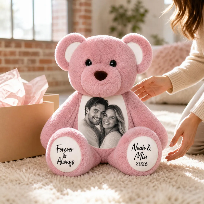 Custom Photo Teddy Bear