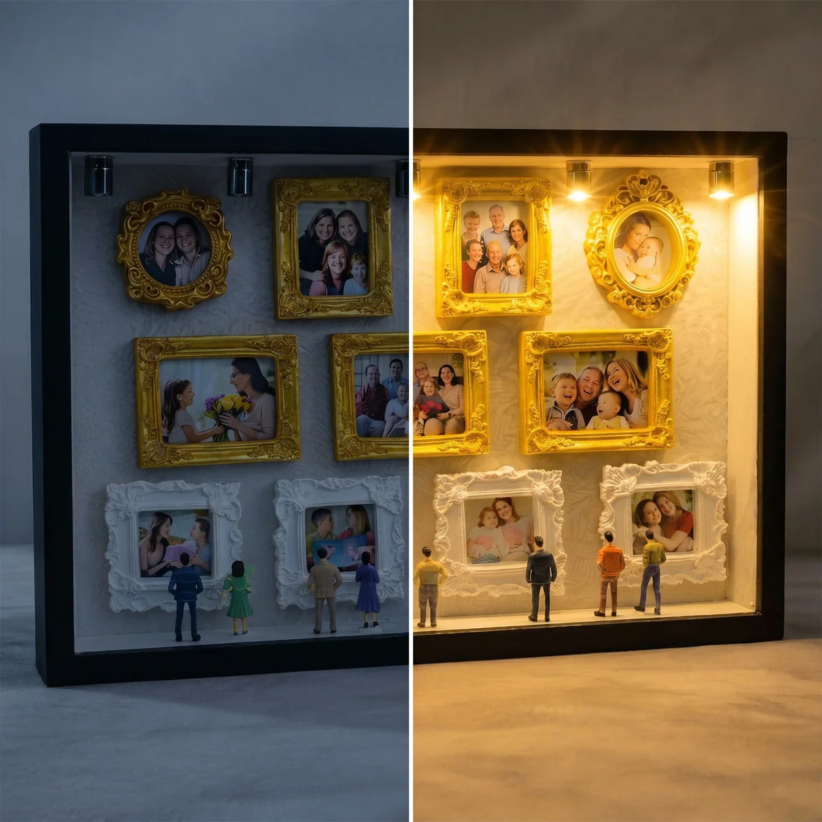 "Our Tiny Museum" Personalized 3D Photo Frame