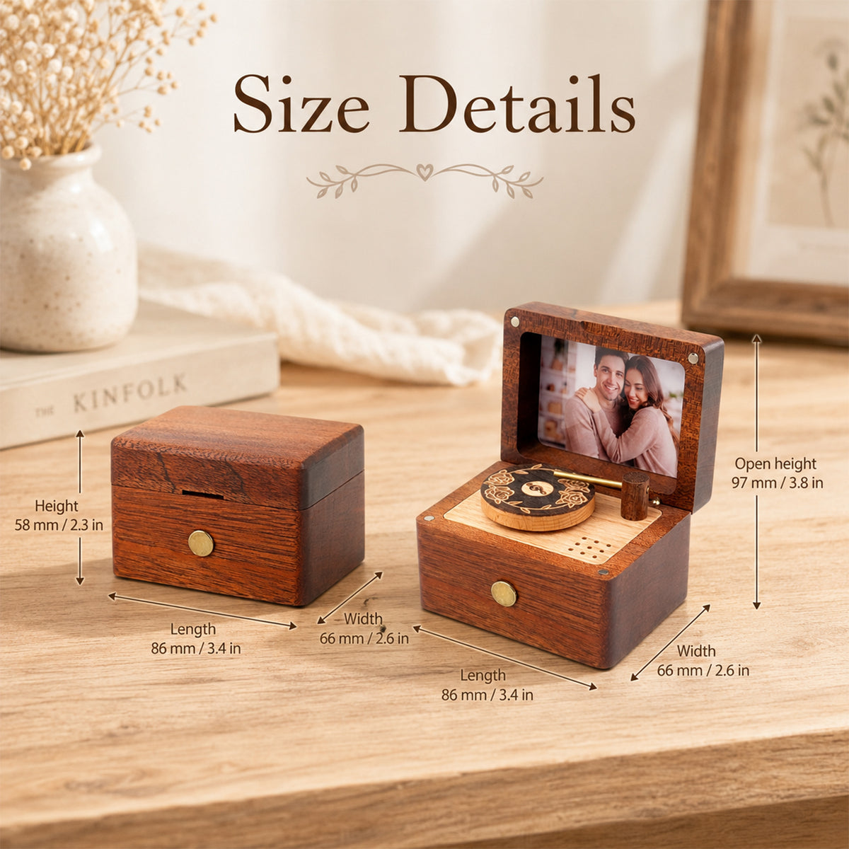 Personalized Photo Music Box